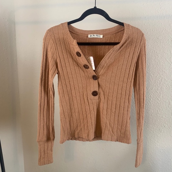Free People Tops - NWT Free People Oliver top XS